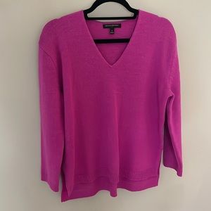 Pink Banana Republic Vneck sweater